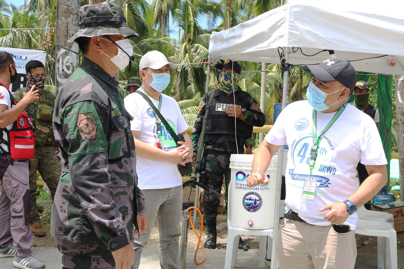 Brgy. Salvacion, West District, COVID-19 SCWD Outreach Activity